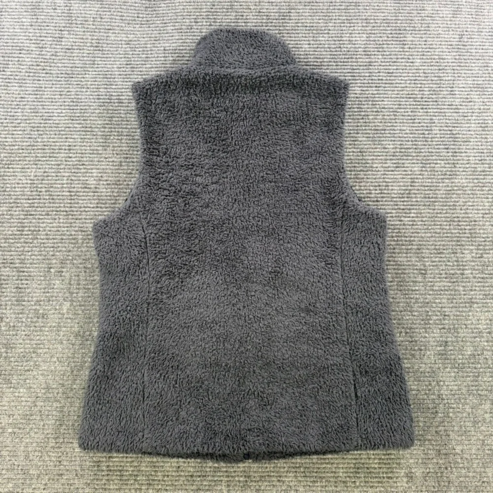 Patagonia Los Gatos Fleece Vest Womens Small Smolder Blue Grey Full Zip No Tag - Picture 2 of 10